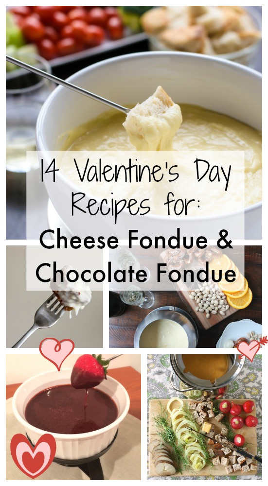 14 CHOCOLATE FONDUE RECIPES + CHEESE FONDUE RECIPES for Valentines Day | @tspcurry