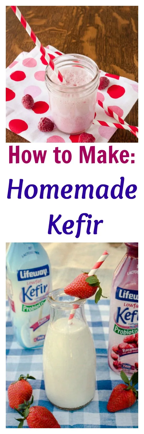 How to Make Homemade Kefir - LOW SUGAR | @tspcurry probiotics fermentation