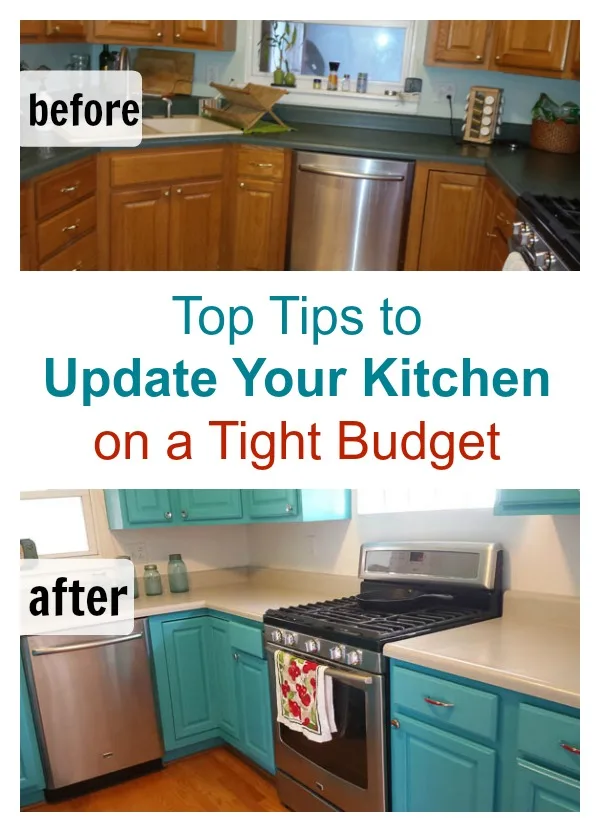 Planning a DIY kitchen update? Don't miss these: TOP TIPS TO UPDATE YOUR KITCHEN ON A TIGHT BUDGET | @tspcurry