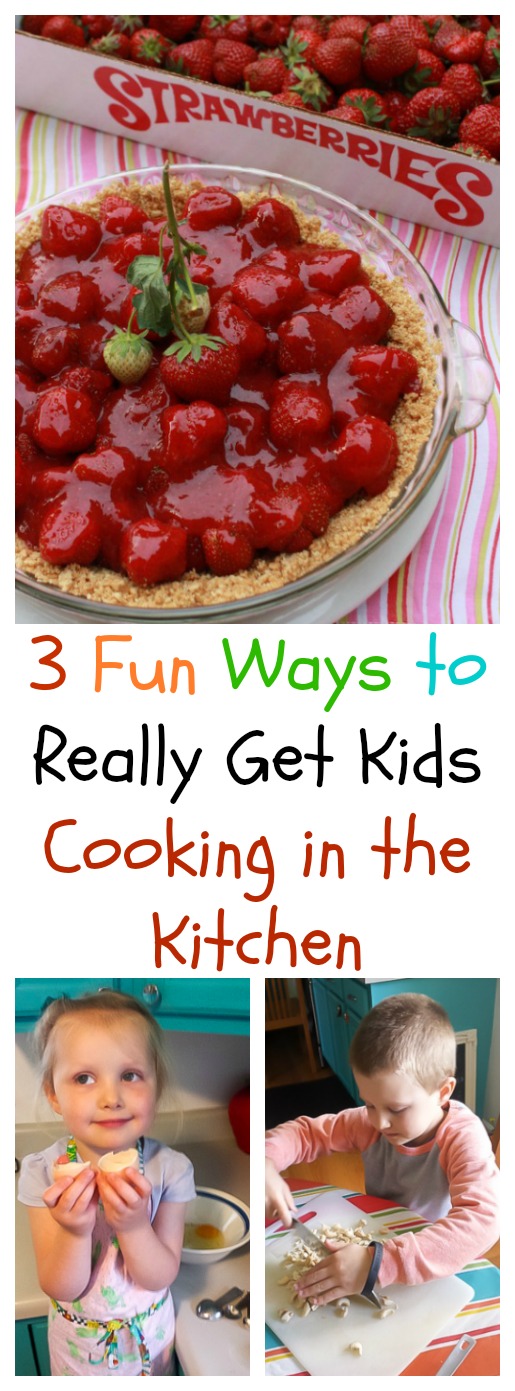 Ever let your kids create a new recipe from scratch? 3 Ways to Get Kids in the Kitchen | @Tspcurry