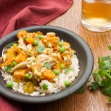 Chicken Curry with Sweet Potatoes and Peas | @tspcurry