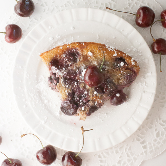 Cherry Clafoutis with Lime – Easy To Make French Dessert