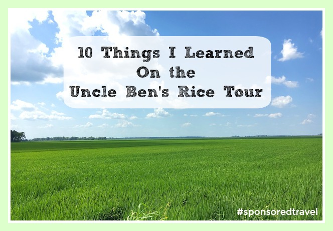 10 Things I Learned on The Uncle Ben's Rice Tour (plus my 5 favorite rice recipes) #sponsoredtravel