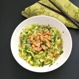 Jazz up those summer cucumbers with this Thai flavored cucumber salad that's sweet, sour, spicy and crunchy. Recipe at Teaspoonofspice.com