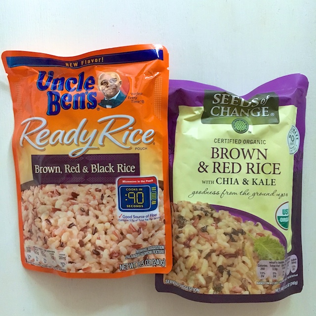 Uncle Bens and Seeds of Change products