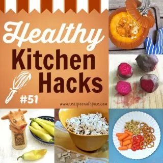 Healthy Kitchen Hacks: How to Cook a Whole Pumpkin, How to Remove Beet Stains, Perfect Stovetop Popcorn, Healthy and Simple Kid Snack Idea, How to Cool a Hot Pepper Burn
