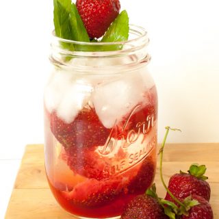 Strawberry Shrub | @TspCurry
