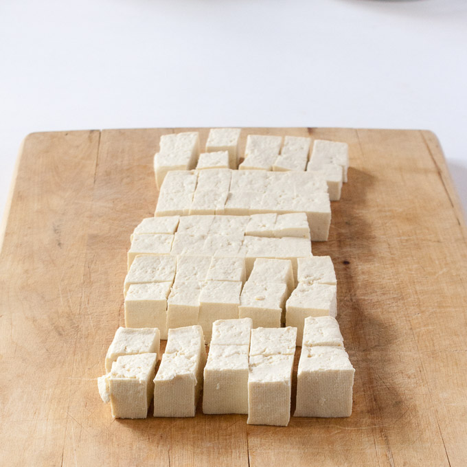 How to Make Crispy Baked Tofu | @TspCurry