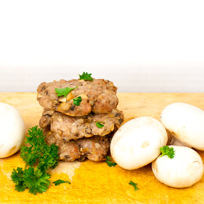 HOW TO MAKE BETTER TASTING BREAKFAST SAUSAGE WITH MUSHROOMS | @TspCurry