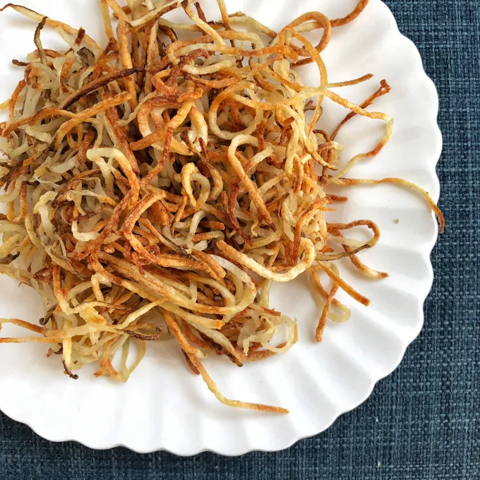 Baked Shoestring French Fries