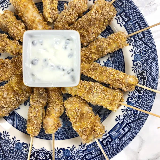6 tips on how to make the best crispy baked fish sticks at home! Get these Healthy Kitchen Hacks and more at Teaspoonofspice.com