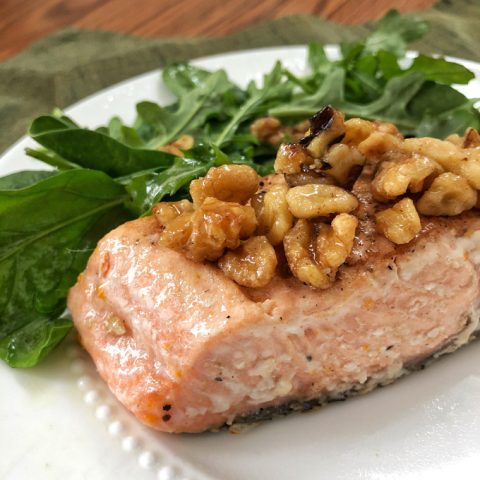 Why You Should Buy Fish at ALDI: Plus Maple Walnut Crusted Salmon recipe