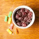 Healthy Sour Patch Grapes | @TspCurry
