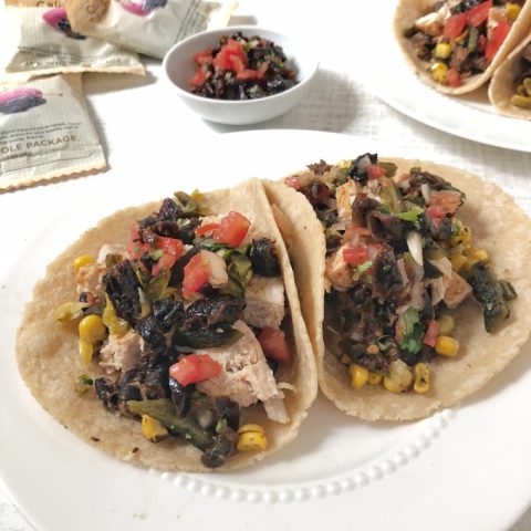 Chicken Tacos with California Prunes Salsa by Chef’d