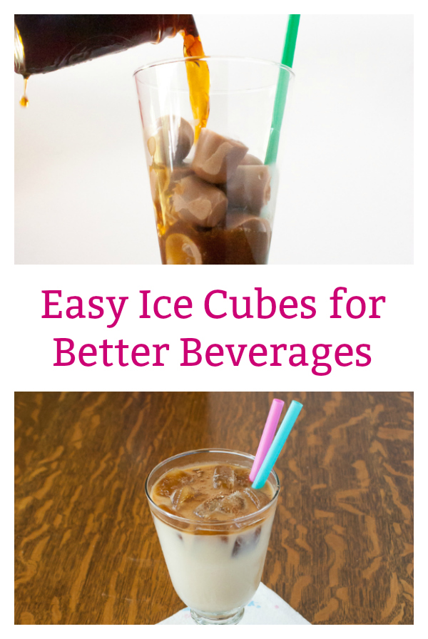 No more watered down coffee: Easy Ice Cubes for Better Beverages - More #Healthy Kitchen Hacks at TeaspoonOfSpice.com